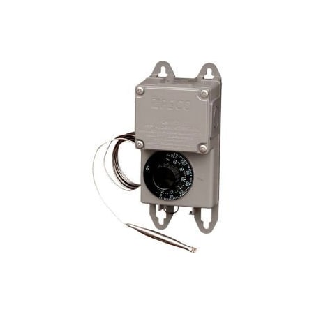 Peco PECO Industrial Temperature Controller TRF115-005 Tmp. Range 0 176;-120 176;F Rmt. Bulb Nema 4X 68426